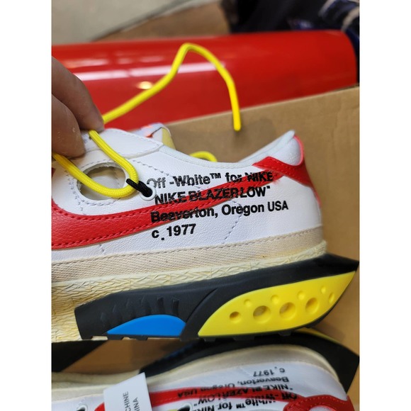 Nike Offwhite blazer low white size 10.5 main image 11